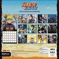 Naruto Shippuden 2026 Wall Calendar