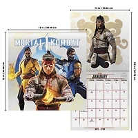 Mortal Kombat 2026 Wall Calendar - Online Only