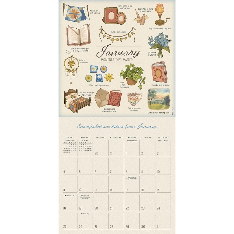 Moments That Matter 2026 Wall Calendar - Online Only