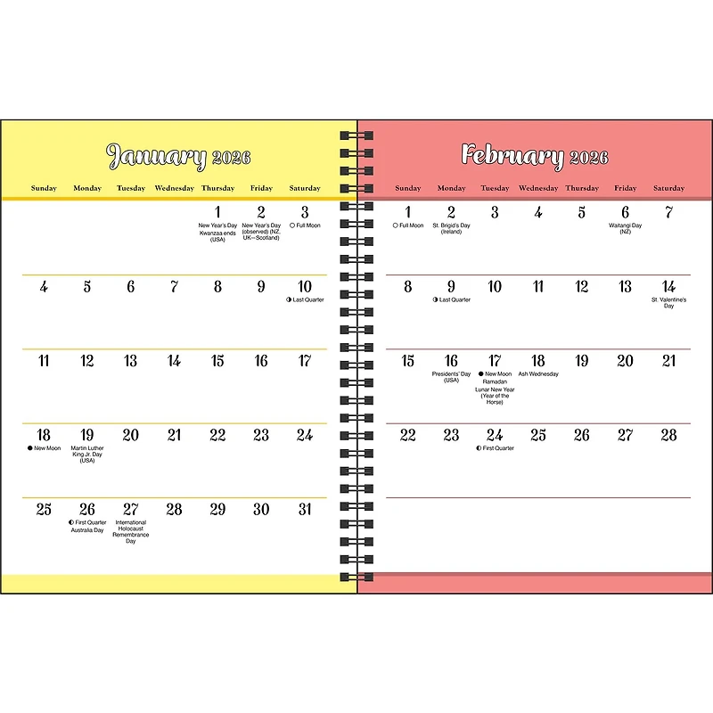 Wititudes 2025-2026 Engagement Calendar - Online Only