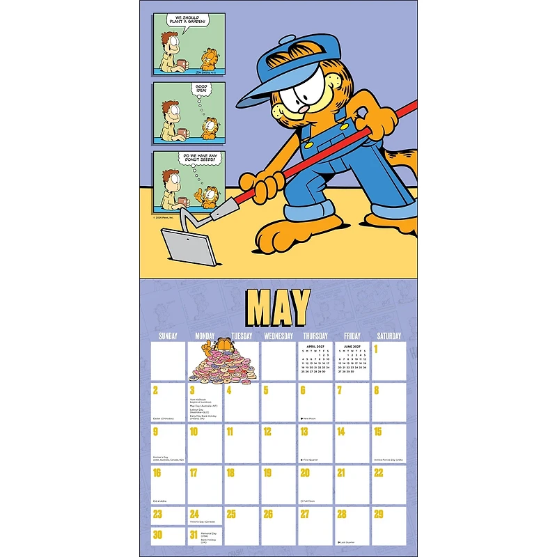 Garfield 2027 Wall Calendar