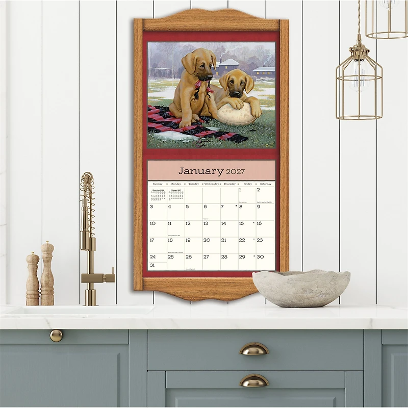 Puppy 2027 Wall Calendar - Online Only