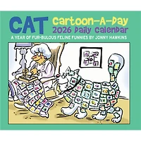 Cat Cartoon A Day By Jonny Hawkins 2026 Box Calendar