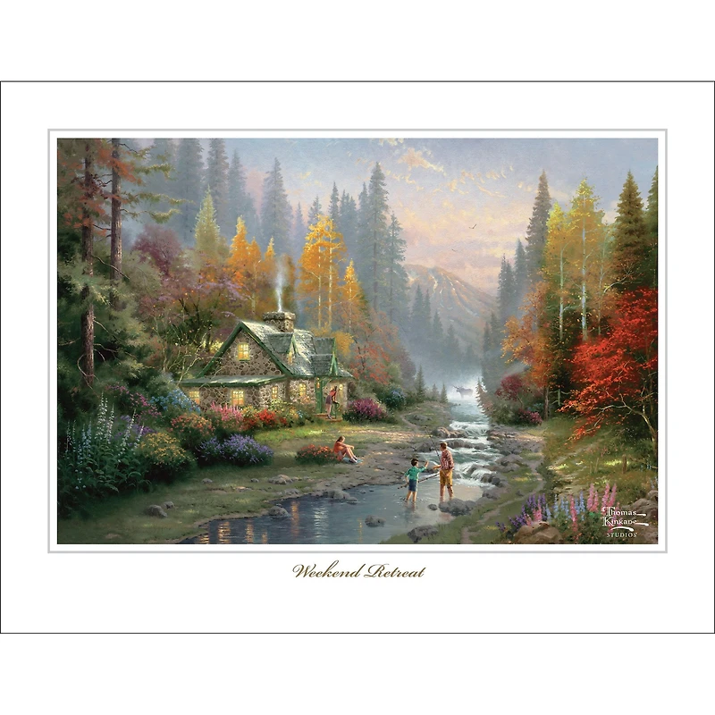 Thomas Kinkade Lights of Home Special Collector's Edition 2027 Deluxe Wall Calendar