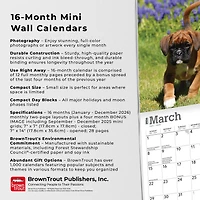 Boxer Puppies 2026 Mini Calendar