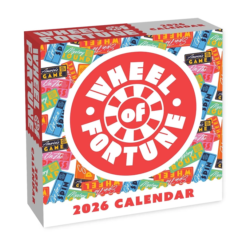 Wheel Of Fortune 2026 Box Calendar