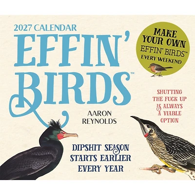 Effin' Birds 2027 Box Calendar