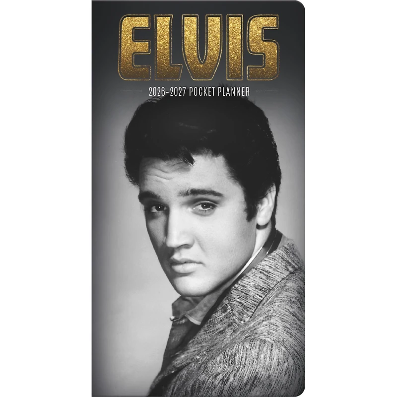 Elvis Presley 2026 2 Yr Pocket Planner Calendar - Online Only