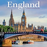 England 2027 Wall Calendar