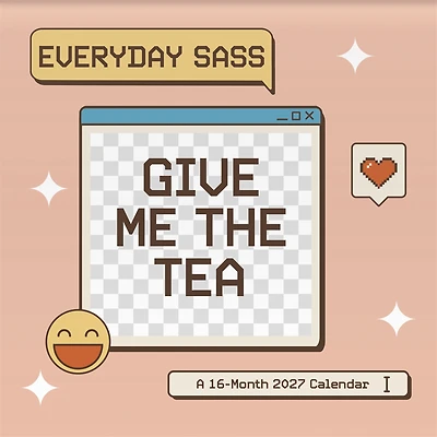 Everyday Sass 2027 Wall Calendar