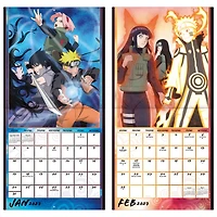 Naruto Shippuden 2027 Wall Calendar