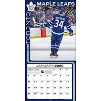 NHL Auston Matthews Toronto Maple Leafs 2026 Wall Calendar
