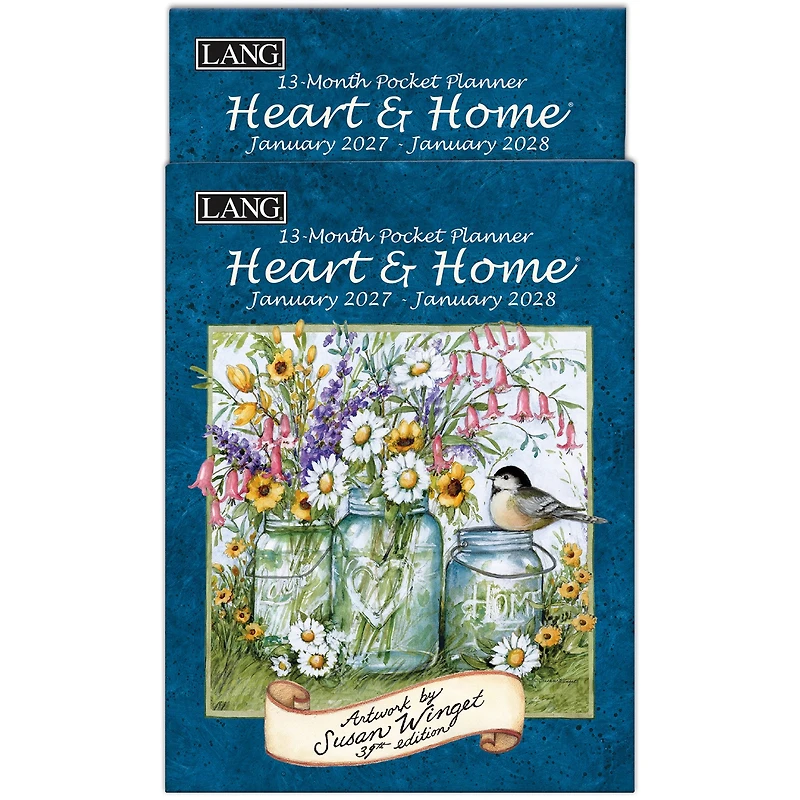 Heart and Home 2027 Monthly Pocket Planner