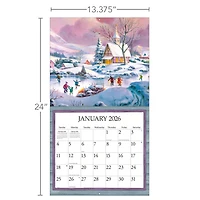Simple Country 2026 Special Edition Wall Calendar with Print