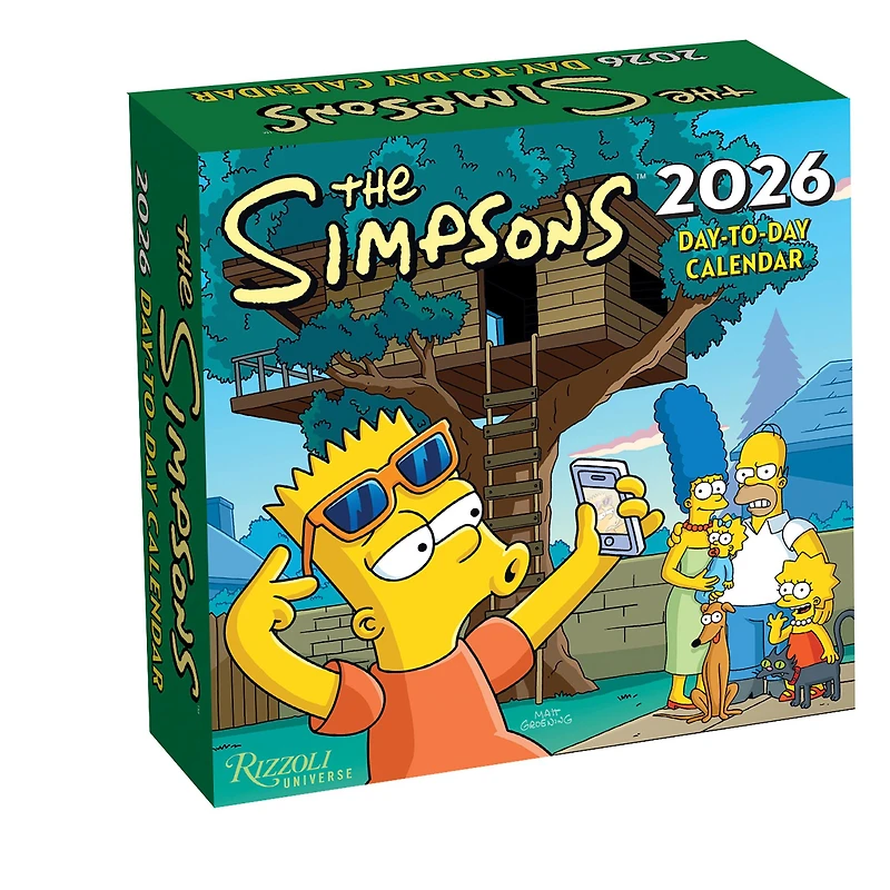 Simpsons 2026 Box Calendar