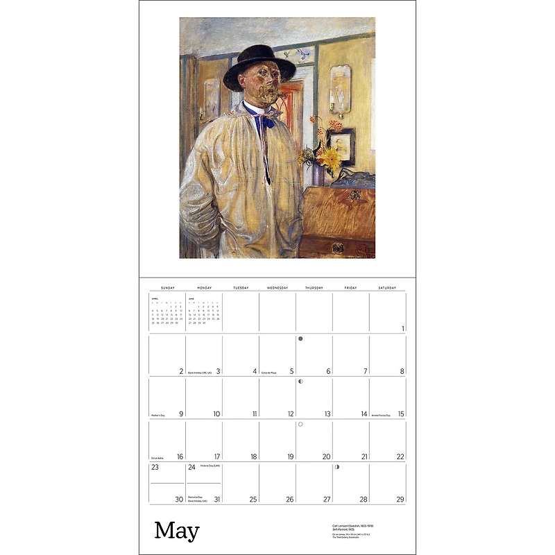 Carl Larsson 2027 Wall Calendar - Online Only