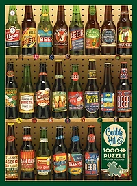 Beer Collection 1000 Piece Puzzle - Online Only