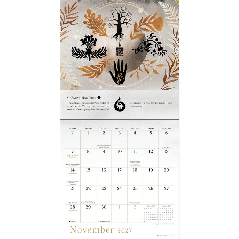 Year of the Witch 2027 Wall Calendar - Online Only