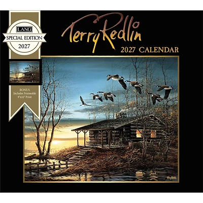 Terry Redlin Special Edition with Print 2027 Wall Calendar