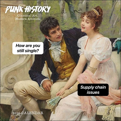 Punk History 2026 Wall Calendar - Online Only