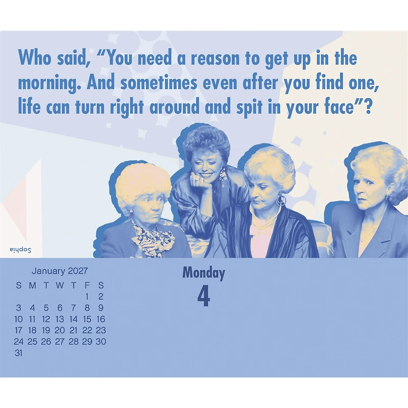 The Golden Girls 2027 Box Calendar