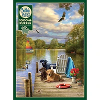 Dog Day Afternoon 1000 Piece Puzzle Cobble Hill