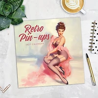 Retro Pin-ups 2027 Wall Calendar