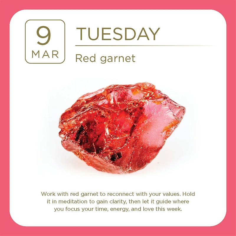 Crystal 2027 Box Calendar