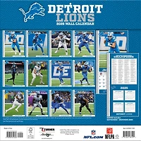 NFL Detroit Lions 2026 Wall Calendar