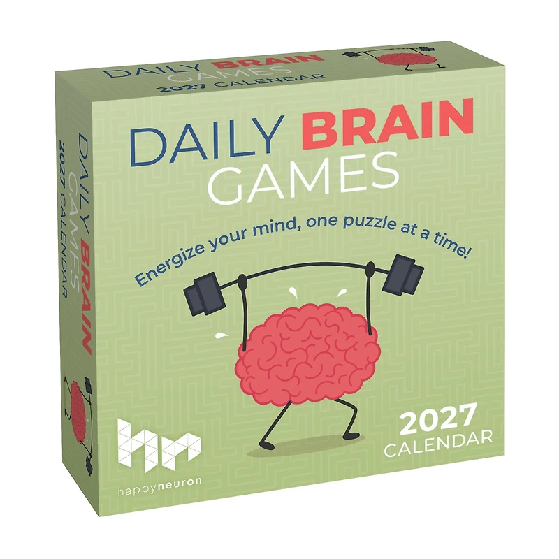 Daily Brain Games 2027 Box Calendar - Online Only
