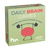 Daily Brain Games 2027 Box Calendar - Online Only