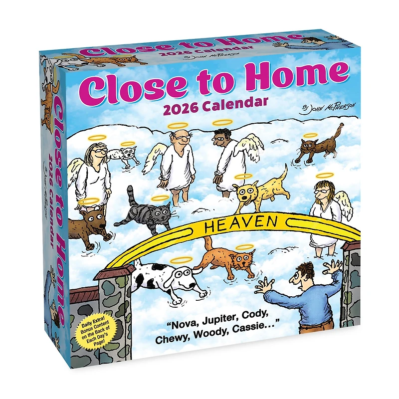 Close To Home 2026 Box Calendar - Online Only
