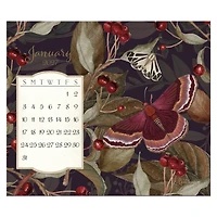 Midnight Garden Postcard 2027 Easel Calendar - Online Only