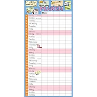 Moms Family 2025-2026 Wall Calendar