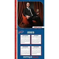 NFL Buffalo Bills Josh Allen 2026 Wall Calendar