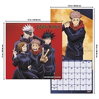 Jujutsu Kaisen 2027 Wall Calendar - Online Only