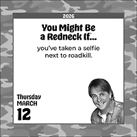 Jeff Foxworthy's You Might Be A Redneck If. . . 2026 Box Calendar