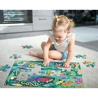 In the Rainforest 35 Piece Floor Puzzle - Online Only