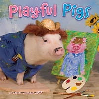 Playful Pigs 2027 Mini Calendar