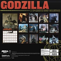 Godzilla Classic 2027 Exclusive Wall Calendar with Print - Online Only