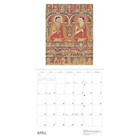 Enlightenment Buddhist Paintings 2026 Wall Calendar - Online Only