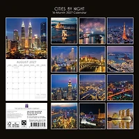 Cities by Night 2027 Wall Calendar