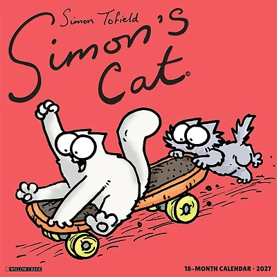 Simon's Cat 2027 Wall Calendar - Online Only