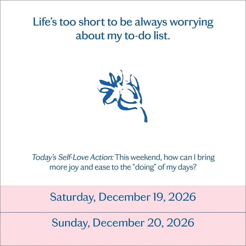 Year Of Self Love 2026 Box Calendar - Online Only