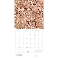 William Morris Arts Crafts Designs 2026 Wall Calendar