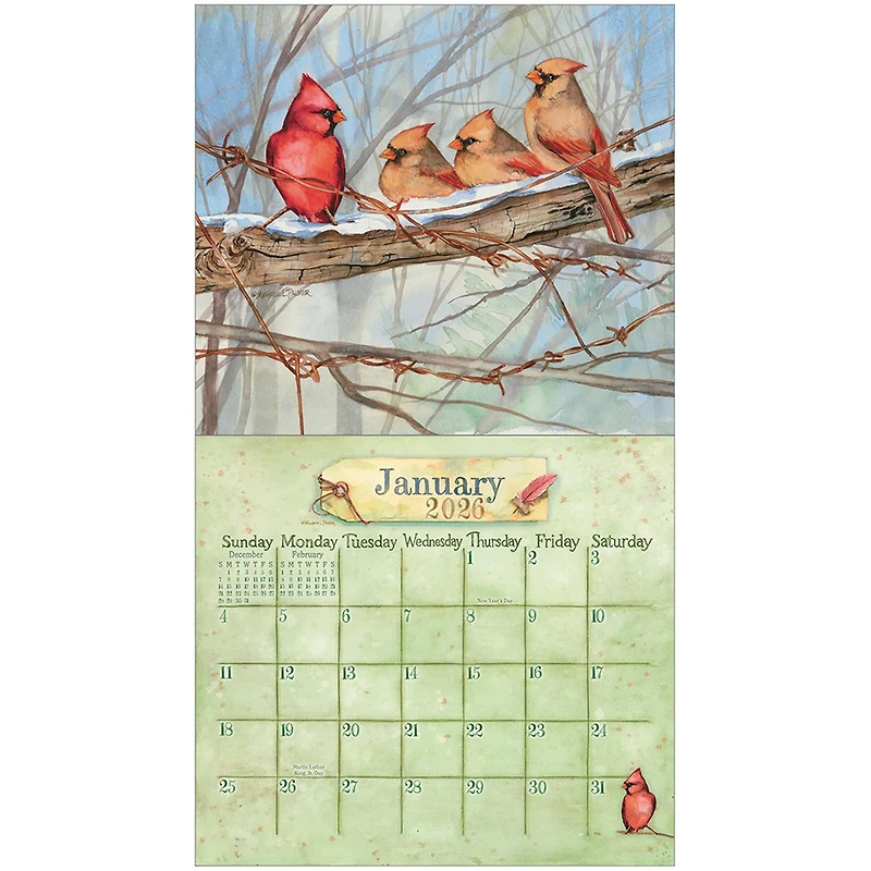 Outside My Window 2026 Deluxe Wall Calendar - Online Only