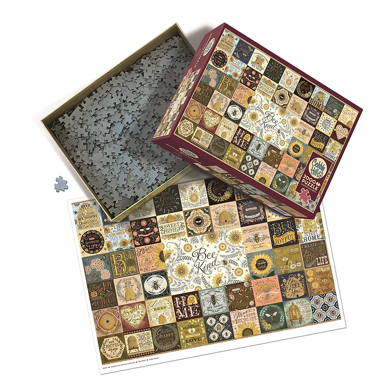 Bee Kind 2000 Piece Puzzle