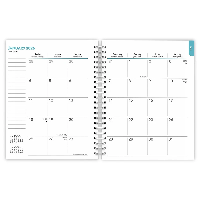 Black Labs 2026 Engagement Calendar - Online Only