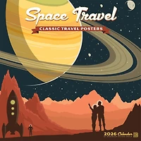 Space Travel Art 2026 Wall Calendar - Online Only