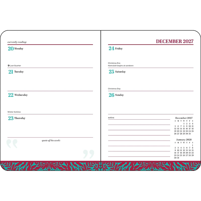 Spicy Book Club 2026-2027 Engagement Calendar